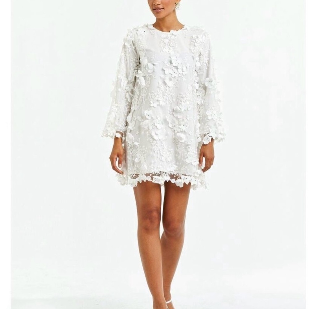 Free People X Mestiza Floral Mini Dress